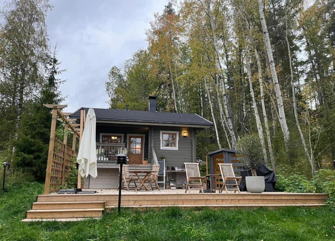 Sauna Cabin In The Heart Of Nuuksio National Park - Moekki Nuuksiossa เอสโป ภายนอก รูปภาพ