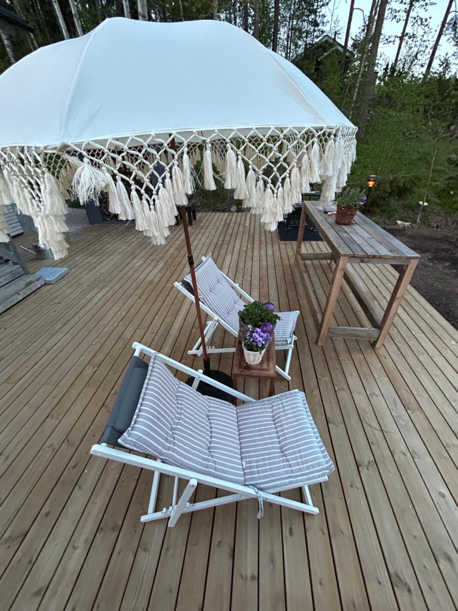Sauna Cabin In The Heart Of Nuuksio National Park - Moekki Nuuksiossa เอสโป ภายนอก รูปภาพ