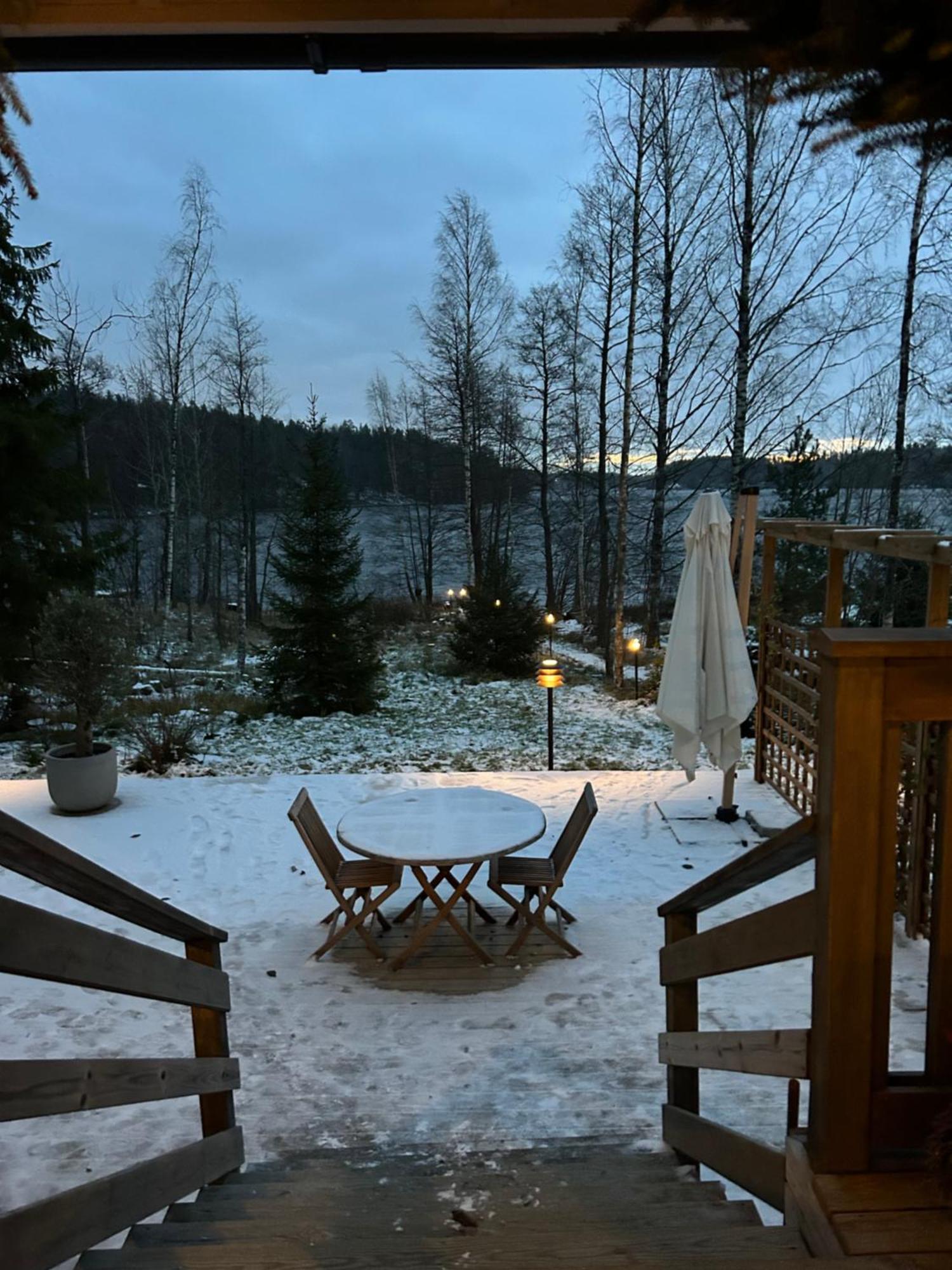 Sauna Cabin In The Heart Of Nuuksio National Park - Moekki Nuuksiossa เอสโป ภายนอก รูปภาพ