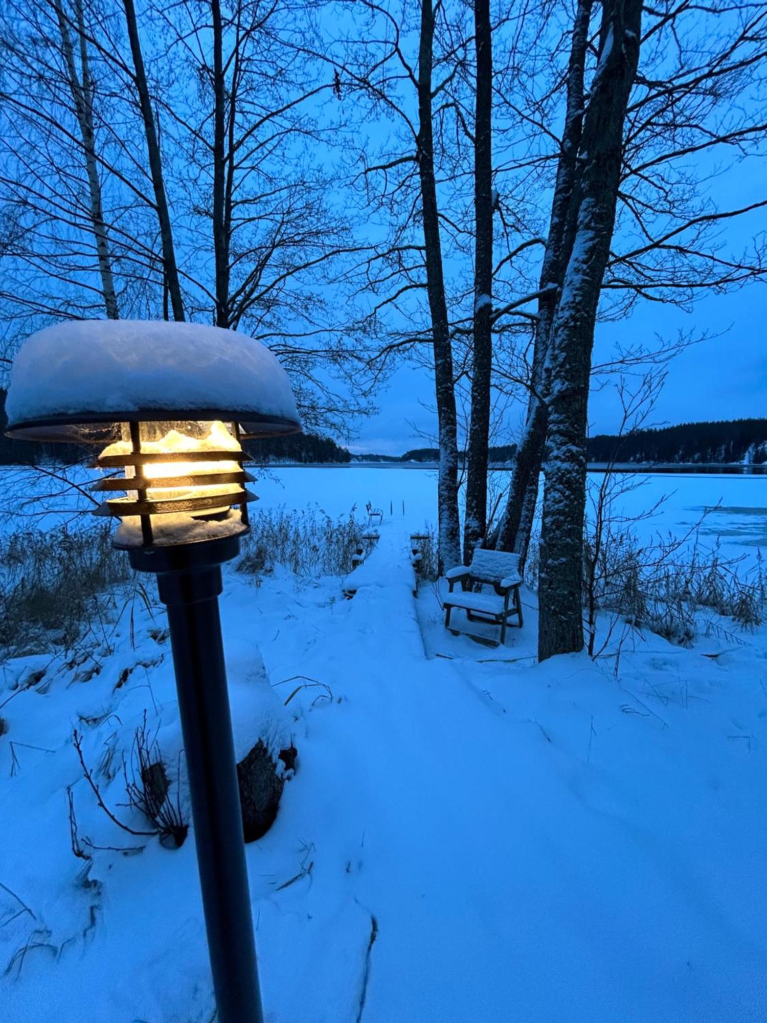 Sauna Cabin In The Heart Of Nuuksio National Park - Moekki Nuuksiossa เอสโป ภายนอก รูปภาพ