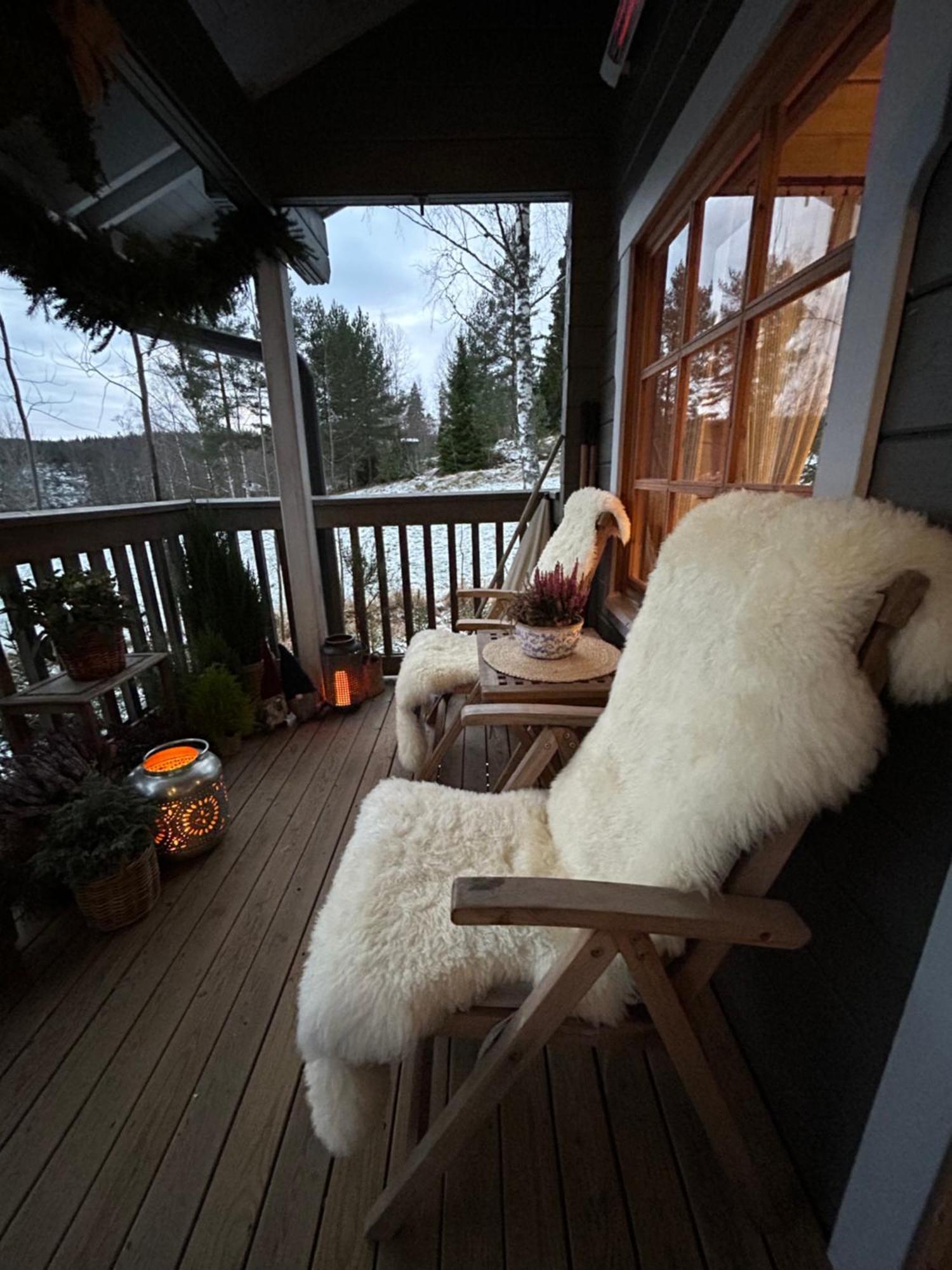 Sauna Cabin In The Heart Of Nuuksio National Park - Moekki Nuuksiossa เอสโป ภายนอก รูปภาพ