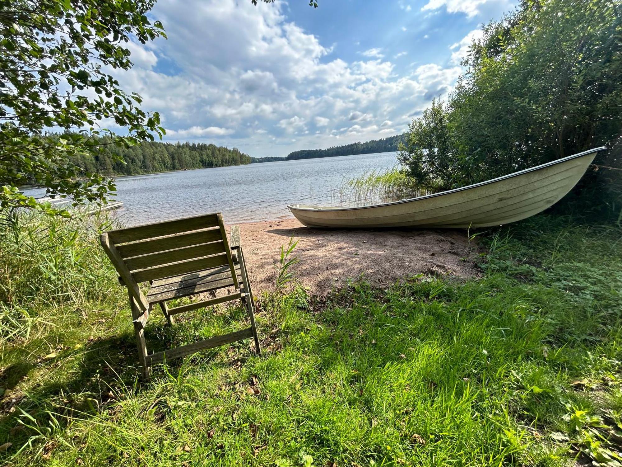 Sauna Cabin In The Heart Of Nuuksio National Park - Moekki Nuuksiossa เอสโป ภายนอก รูปภาพ