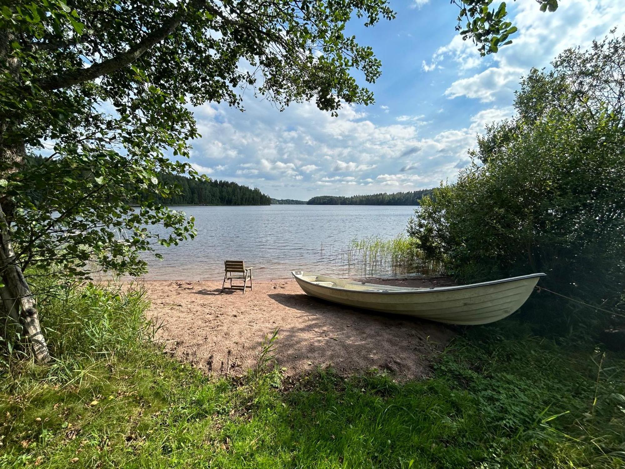 Sauna Cabin In The Heart Of Nuuksio National Park - Moekki Nuuksiossa เอสโป ภายนอก รูปภาพ